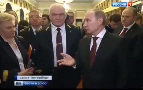 Владимир Путин посетил Горный университет 