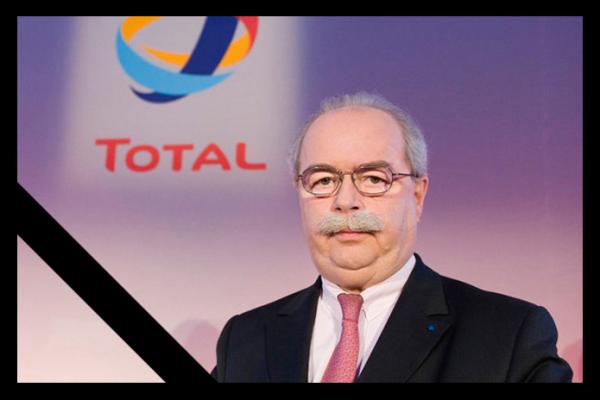 В ночь с 20 на 21 октября трагически погиб Президент компании "Тоталь" Кристоф де Маржери