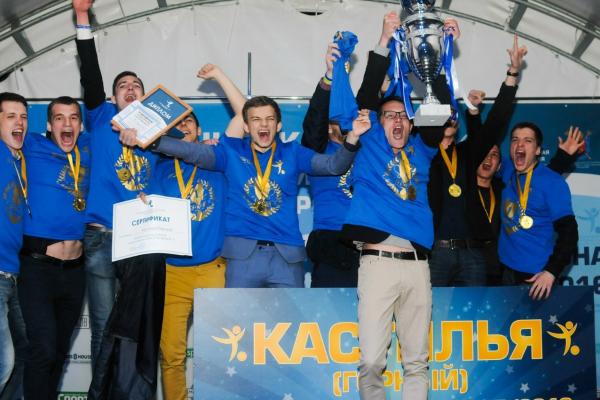 Команда Горного университета "Кастилья" - победитель Студенческой футбольной лиги Санкт-Петербурга